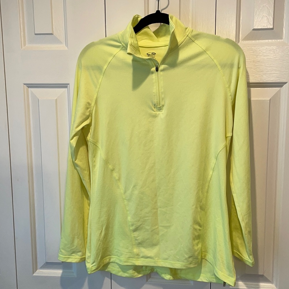 C9 by Champion Neon Yellow Half Zip